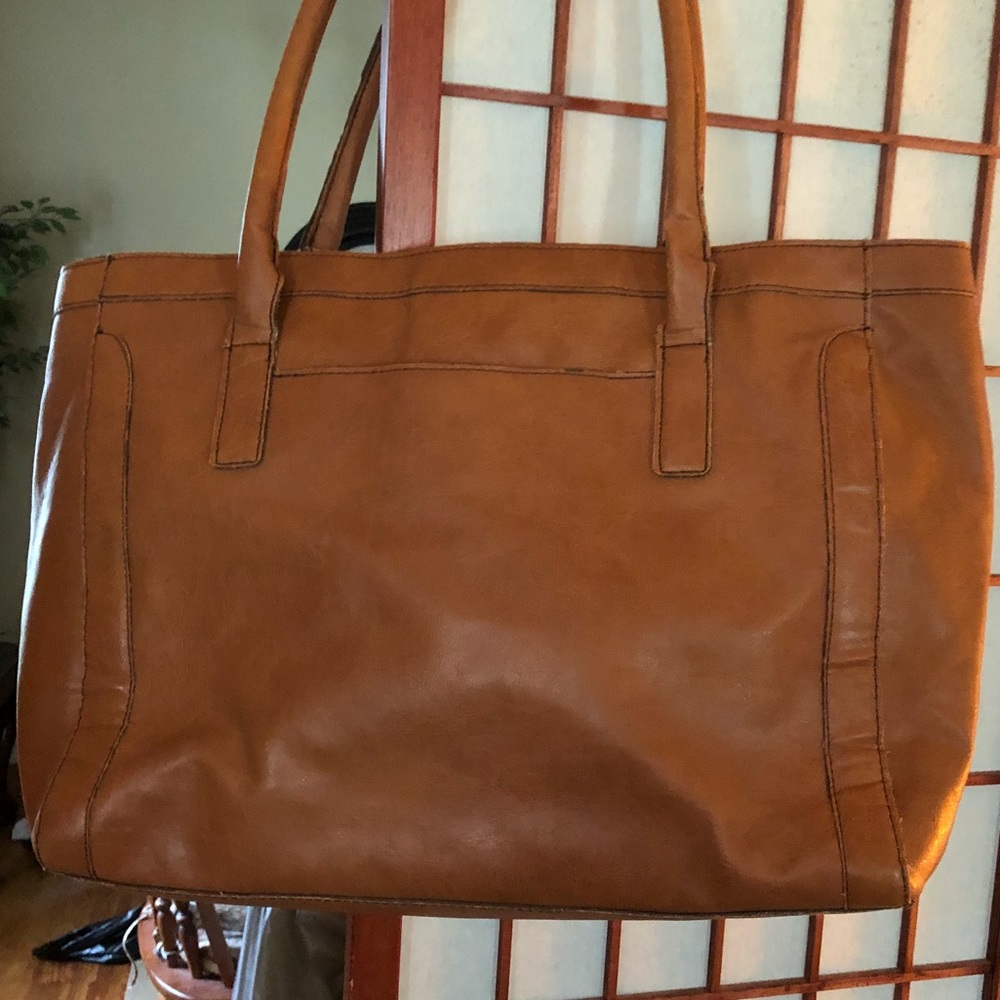 Large Merona brown bag